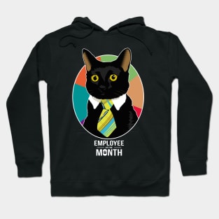 Business cat employee of the month Hoodie